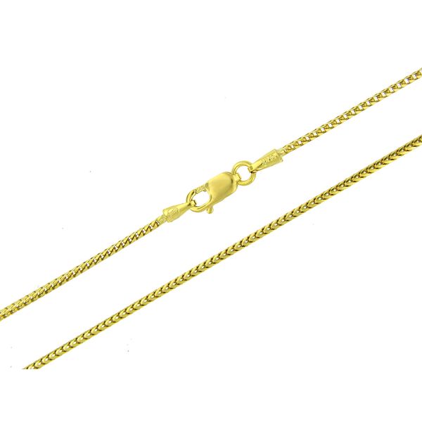 14k Yellow Gold Franco Chain - 18