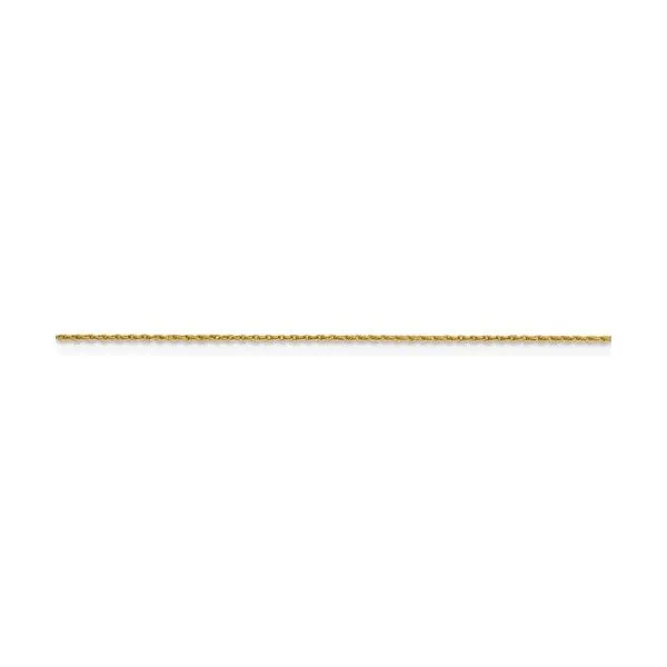 14K Yellow Gold Thin Rope Chain - 18