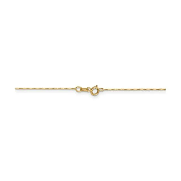 14k Yellow Gold Thin Box Chain - 18