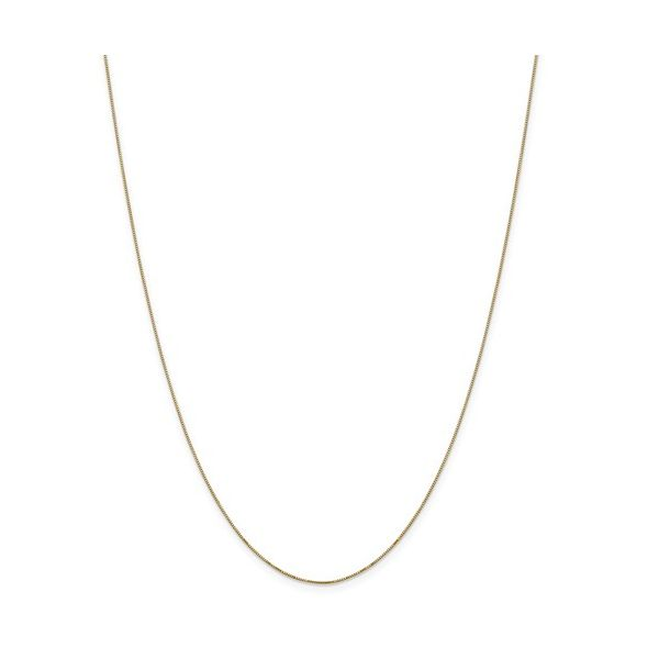 14k Yellow Gold Thin Box Chain - 18