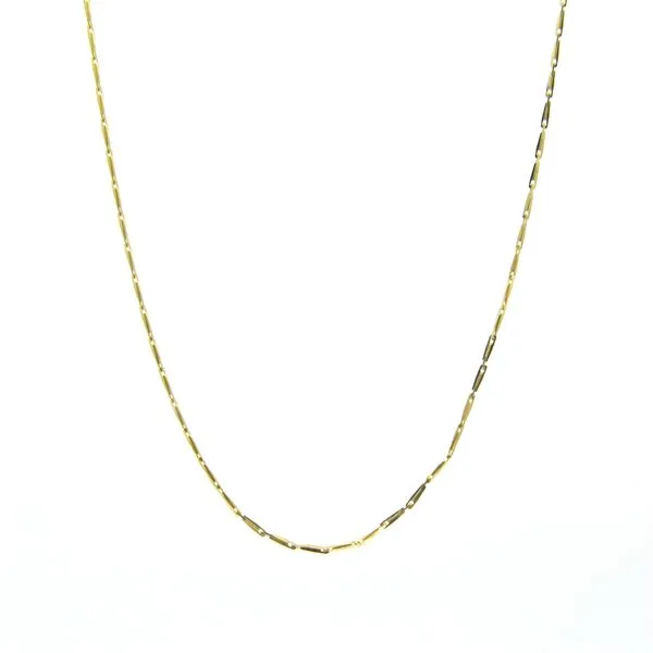 18k Yellow Gold Pendant Chain Arezzo Jewelers Elmwood Park, IL