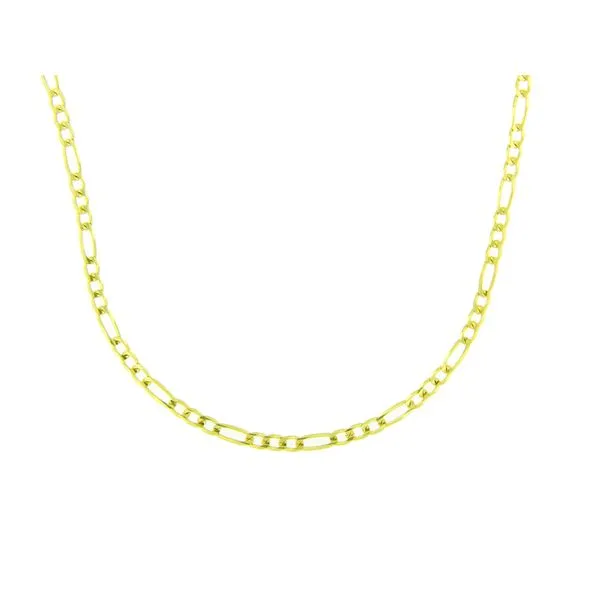 14k Yellow Gold Figaro Chain - 20