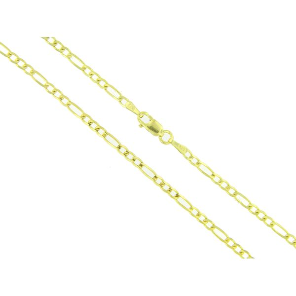 14k Yellow Gold Figaro Chain - 20