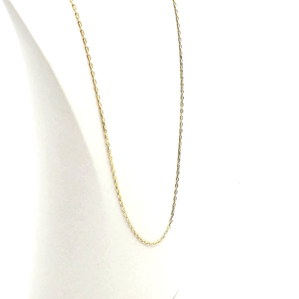 14k Yellow Gold 1mm Anchor Chain - 20