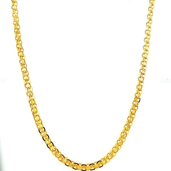 14k Yellow Gold Bismark Chain Arezzo Jewelers Elmwood Park, IL