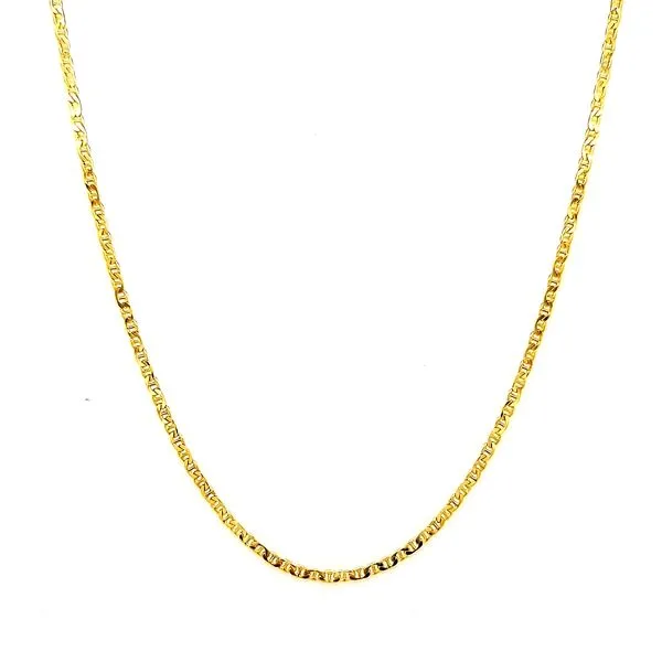 14k Yellow Gold Anchor Link Chain Arezzo Jewelers Elmwood Park, IL