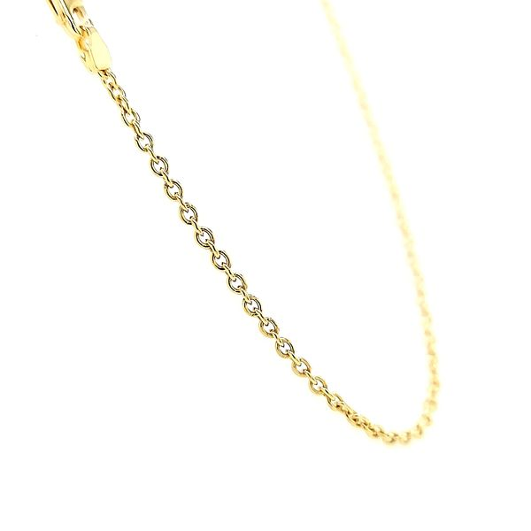 14k Yellow Gold Heavy Rolo Chain Image 2 Arezzo Jewelers Elmwood Park, IL