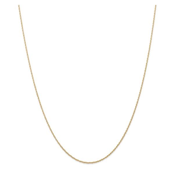 14k Yellow Gold .7 mm Cable Rope Chain Arezzo Jewelers Elmwood Park, IL