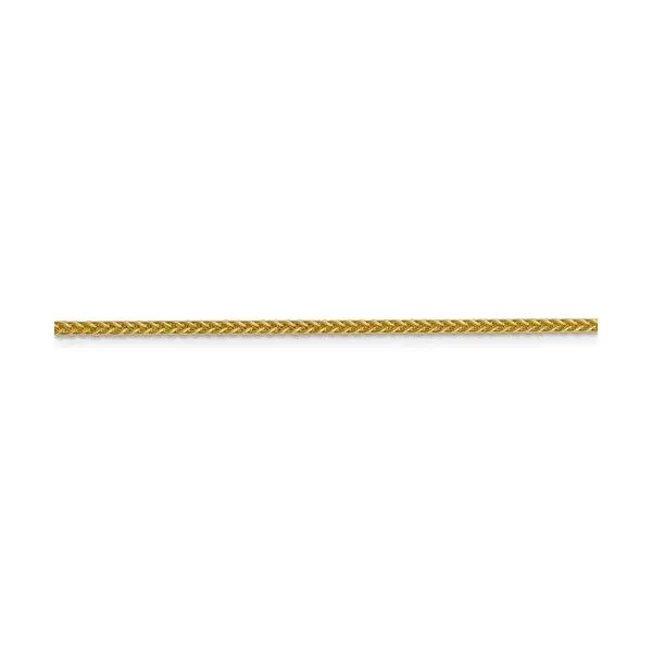 14k Yellow Gold Semi-Solid Wheat Chain Image 3 Arezzo Jewelers Elmwood Park, IL