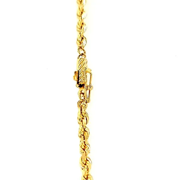 14k Yellow Gold 2.8mm Diamond Cut Rope Chain Image 2 Arezzo Jewelers Elmwood Park, IL