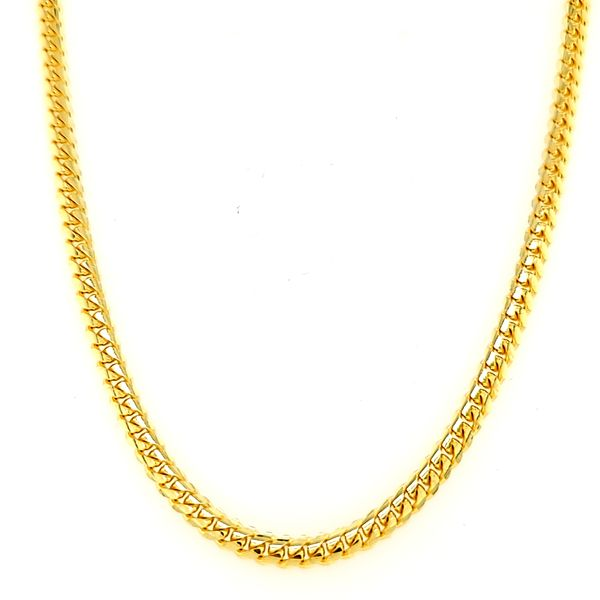 14k Yellow Gold Miami Cuban Link Chain Arezzo Jewelers Elmwood Park, IL