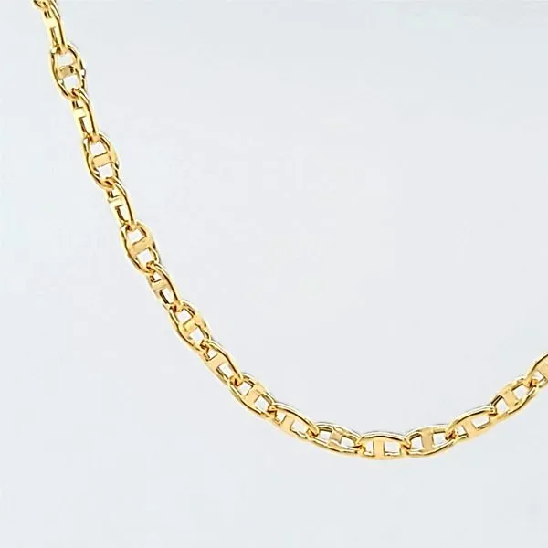 18 kYellow Gold 3D Anchor Link Chain Image 2 Arezzo Jewelers Elmwood Park, IL