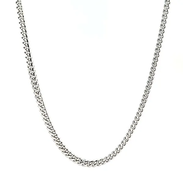 14 Karat White Gold 2.6mm Miami Cuban Link Chain similar item image