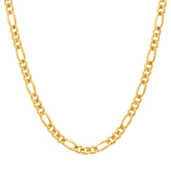 14k Yellow Gold Solid Figaro Chain Arezzo Jewelers Elmwood Park, IL