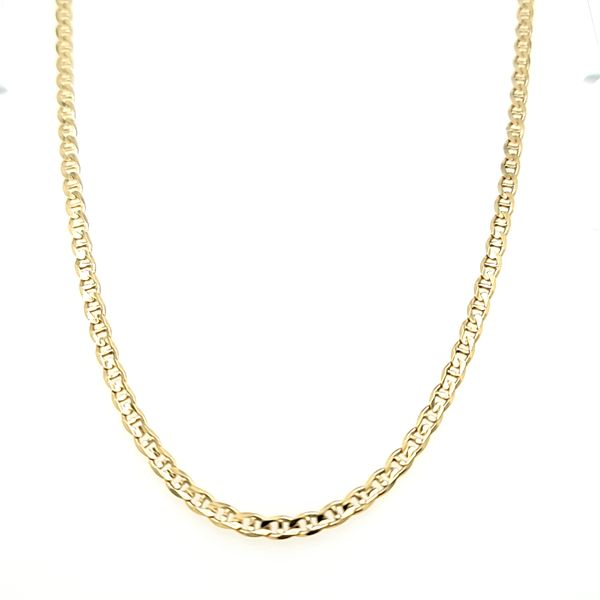 14k Yellow Gold Anchor Link Chain Arezzo Jewelers Elmwood Park, IL
