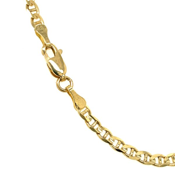 14k Yellow Gold 3mm Gucci Link Chain Image 2 Arezzo Jewelers Elmwood Park, IL