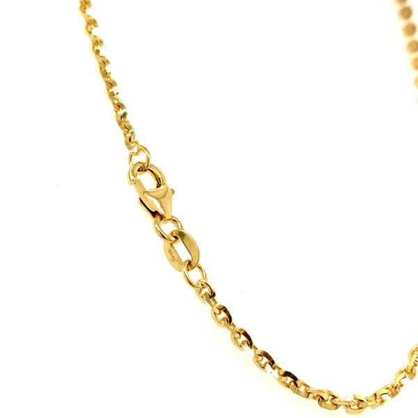 14k Yellow Gold 2mm Cable Link Chain Image 2 Arezzo Jewelers Elmwood Park, IL