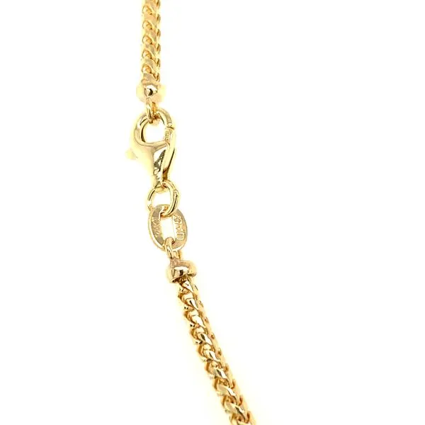 14k Yellow Gold 2mm D/C Franco Chain Image 3 Arezzo Jewelers Elmwood Park, IL