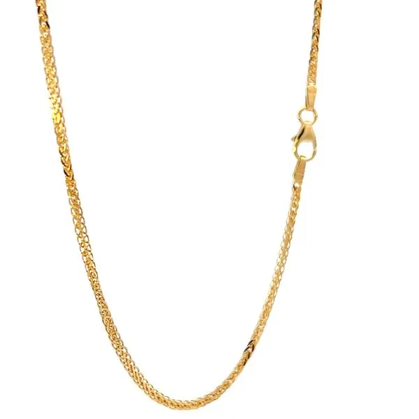 18K Yellow Gold 1.44mm Spiga Link Chain Image 4 Arezzo Jewelers Elmwood Park, IL