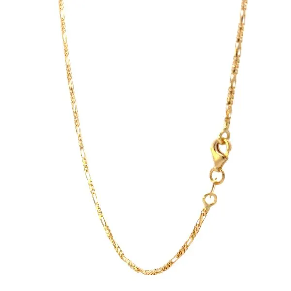 18K Yellow Gold 1.45mm Alt. Franco Link Chain Image 4 Arezzo Jewelers Elmwood Park, IL