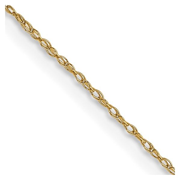 14k Yellow Gold Thin Rope Link Pendant Chain Arezzo Jewelers Elmwood Park, IL