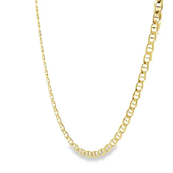 14K Yellow Gold 3mm Anchor Link Chain Image 2 Arezzo Jewelers Elmwood Park, IL