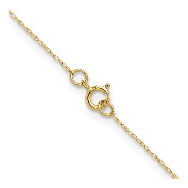 14K Yellow Gold Cable Link Chain Image 3 Arezzo Jewelers Elmwood, IL