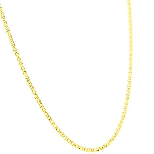 14k Yellow Gold 1.5mm Spiga Link Chain Image 3 Arezzo Jewelers Elmwood Park, IL