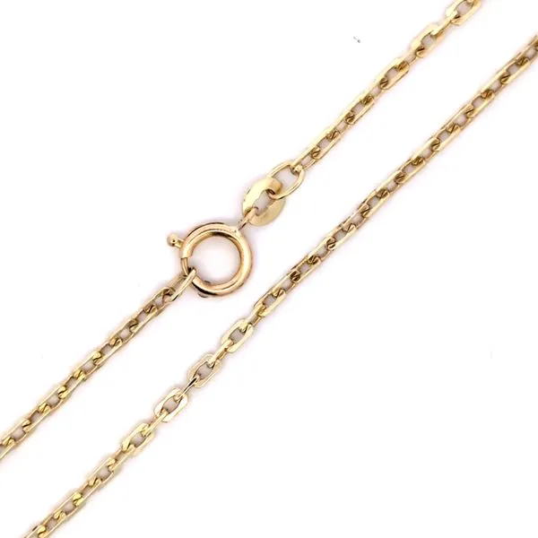 14K Yellow Gold 2mm Cable Link Chain Arezzo Jewelers Elmwood Park, IL