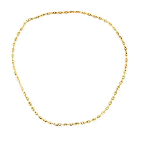 14 Karat Yellow Gold Marine Link Chain Image 2 Arezzo Jewelers Elmwood Park, IL