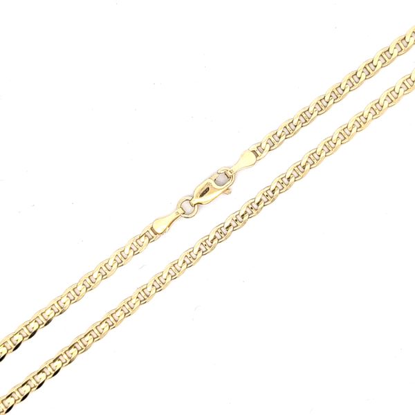 14 Karat Yellow Gold 3.1mm Anchor Link Chain - 24