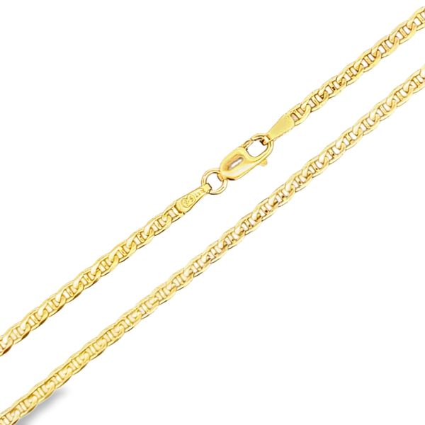 14k Yellow Gold 2.2mm Anchor Link Chain - 24