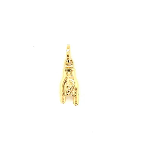 18k Yellow Gold 3/4