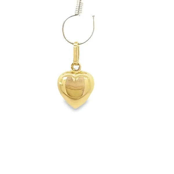14k Yellow Gold 10mm Heart Pendant Arezzo Jewelers Elmwood Park, IL