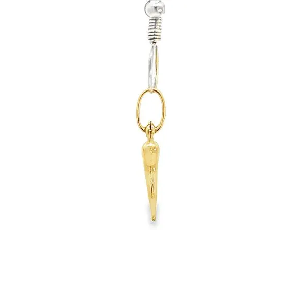 18k Yellow Gold 3/4