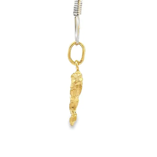 18k Yellow Gold 3/4