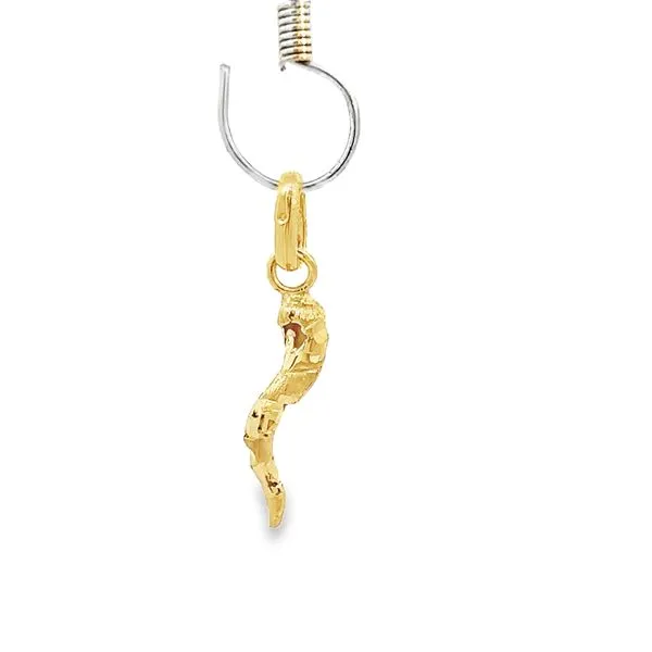 18k Yellow Gold 3/4