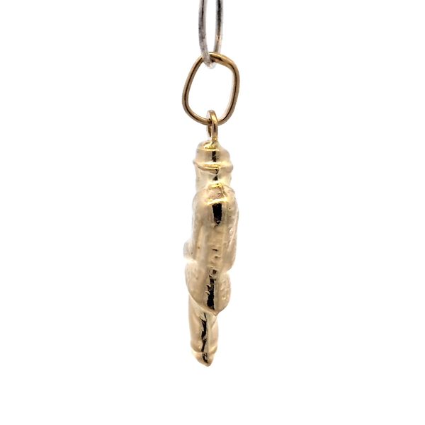 10K Yellow Gold Gobetto Charm – Italian Good Luck Pendant Image 2 Arezzo Jewelers Elmwood Park, IL