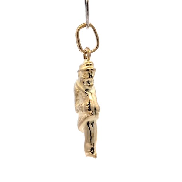 10K Yellow Gold Gobetto Charm – Italian Good Luck Pendant Image 4 Arezzo Jewelers Elmwood Park, IL