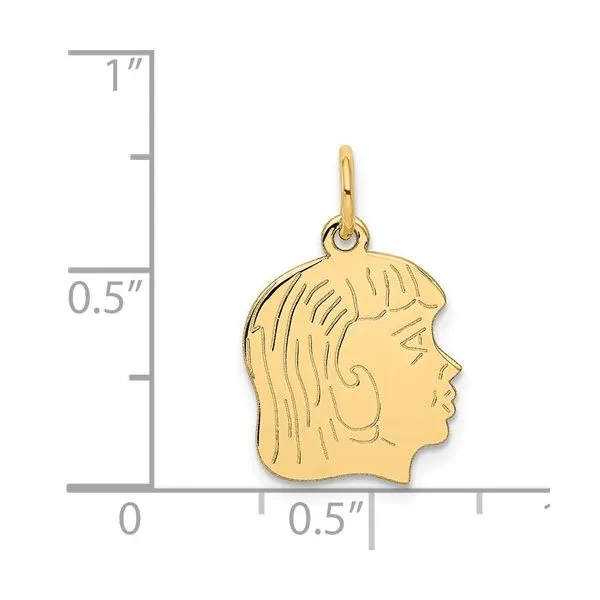 Gold Pendant / Charm Image 3 Arezzo Jewelers Elmwood Park, IL