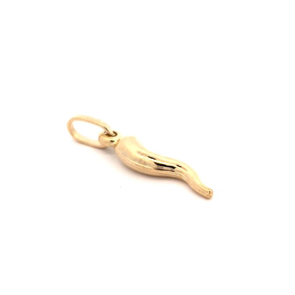 14K Yellow Gold Small 2/3