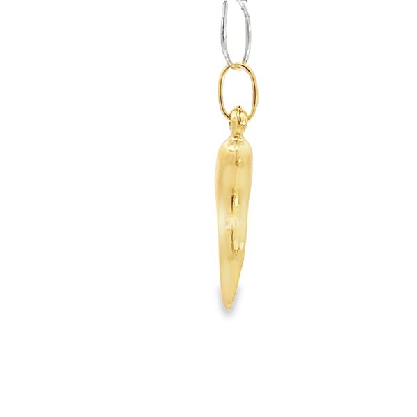 18k Yellow Gold 3/4