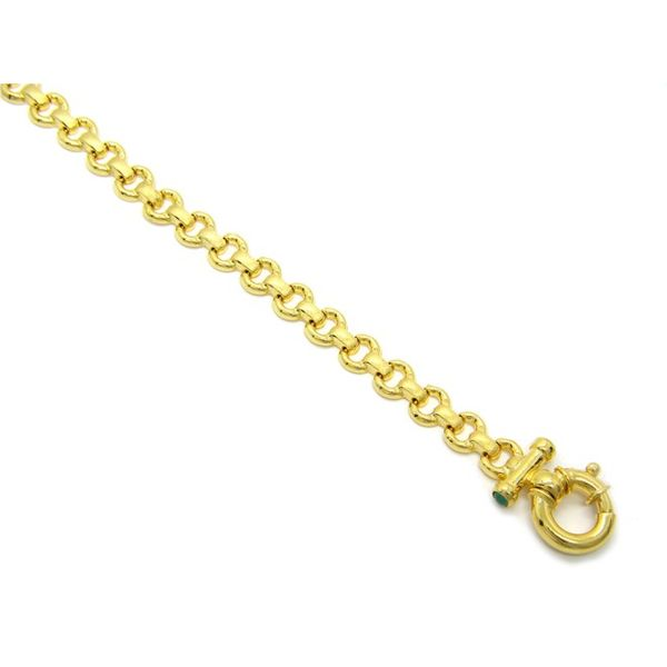 14k Yellow Gold Italian Bracelet Image 3 Arezzo Jewelers Elmwood Park, IL