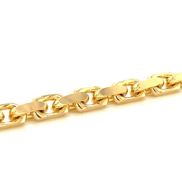 14k Yellow Gold Hermes Link Bracelet Image 2 Arezzo Jewelers Elmwood Park, IL