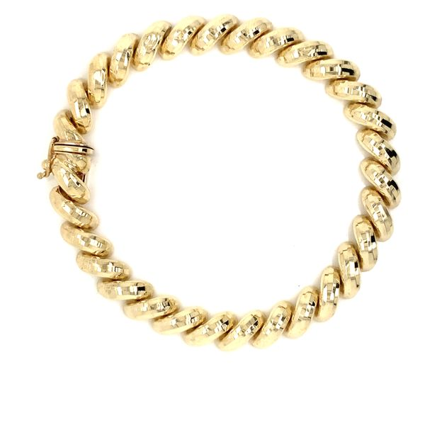 14k Yellow Gold Bracelet Arezzo Jewelers Elmwood Park, IL