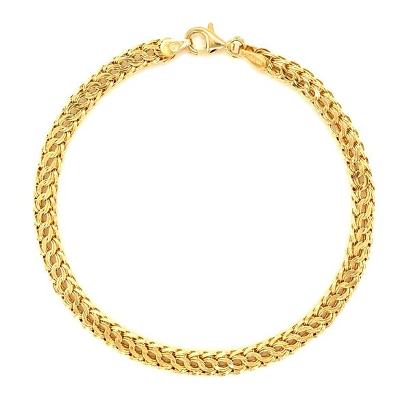 14k Yellow Gold Braided Bracelet Arezzo Jewelers Elmwood Park, IL
