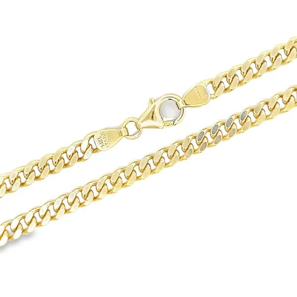 14K Yellow Gold 4.2mm Miami Cuban Link Bracelet Image 3 Arezzo Jewelers Elmwood Park, IL