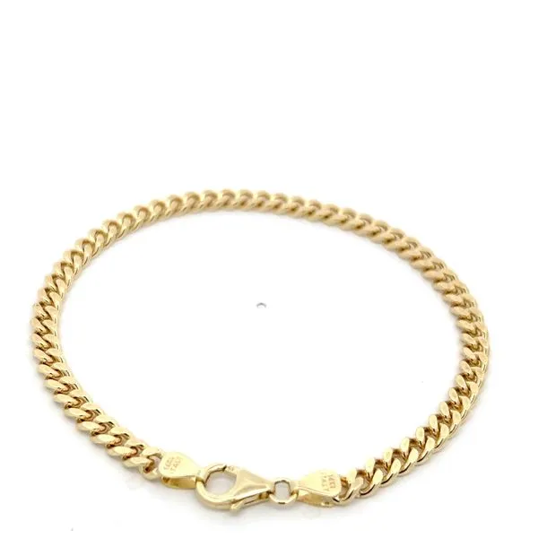 14K Yellow Gold 4.2mm Miami Cuban Link Bracelet Image 4 Arezzo Jewelers Elmwood Park, IL