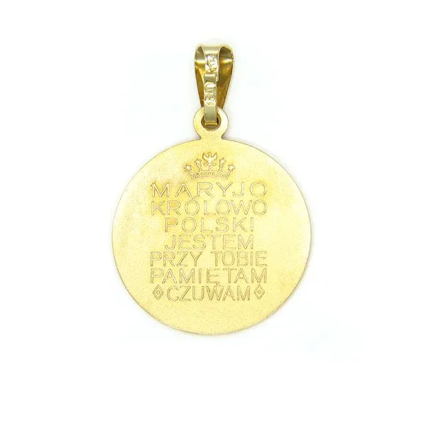 14k Matka Boska Medal Image 2 Arezzo Jewelers Elmwood, IL