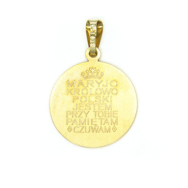 14k Matka Boska Medal Image 2 Arezzo Jewelers Elmwood Park, IL